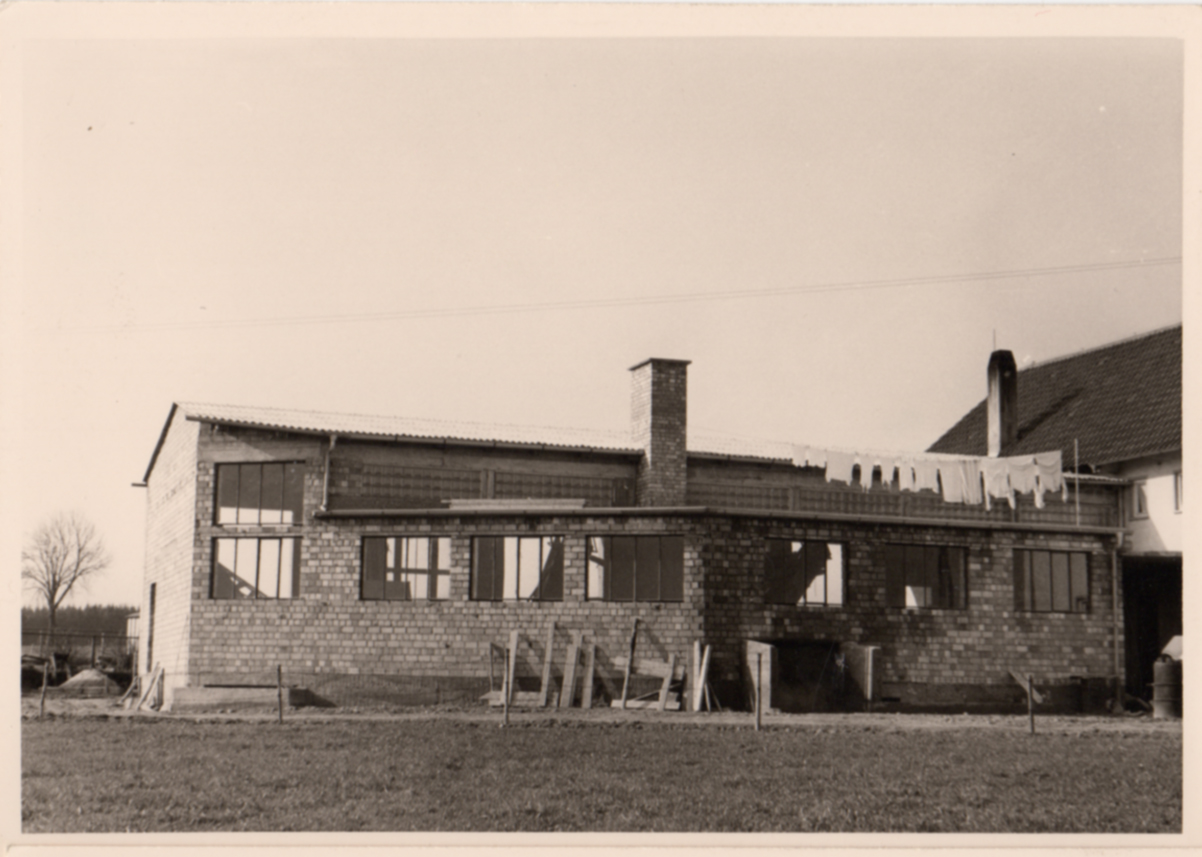 - 1960-1965 Werkstattvergrößerung